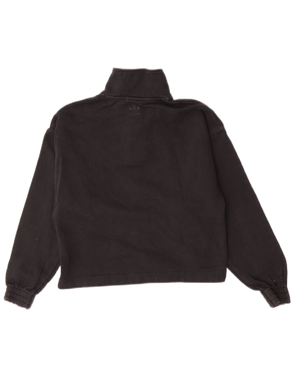 Adidas ženski kratki džemperi UK 10 Small Black Colourblock