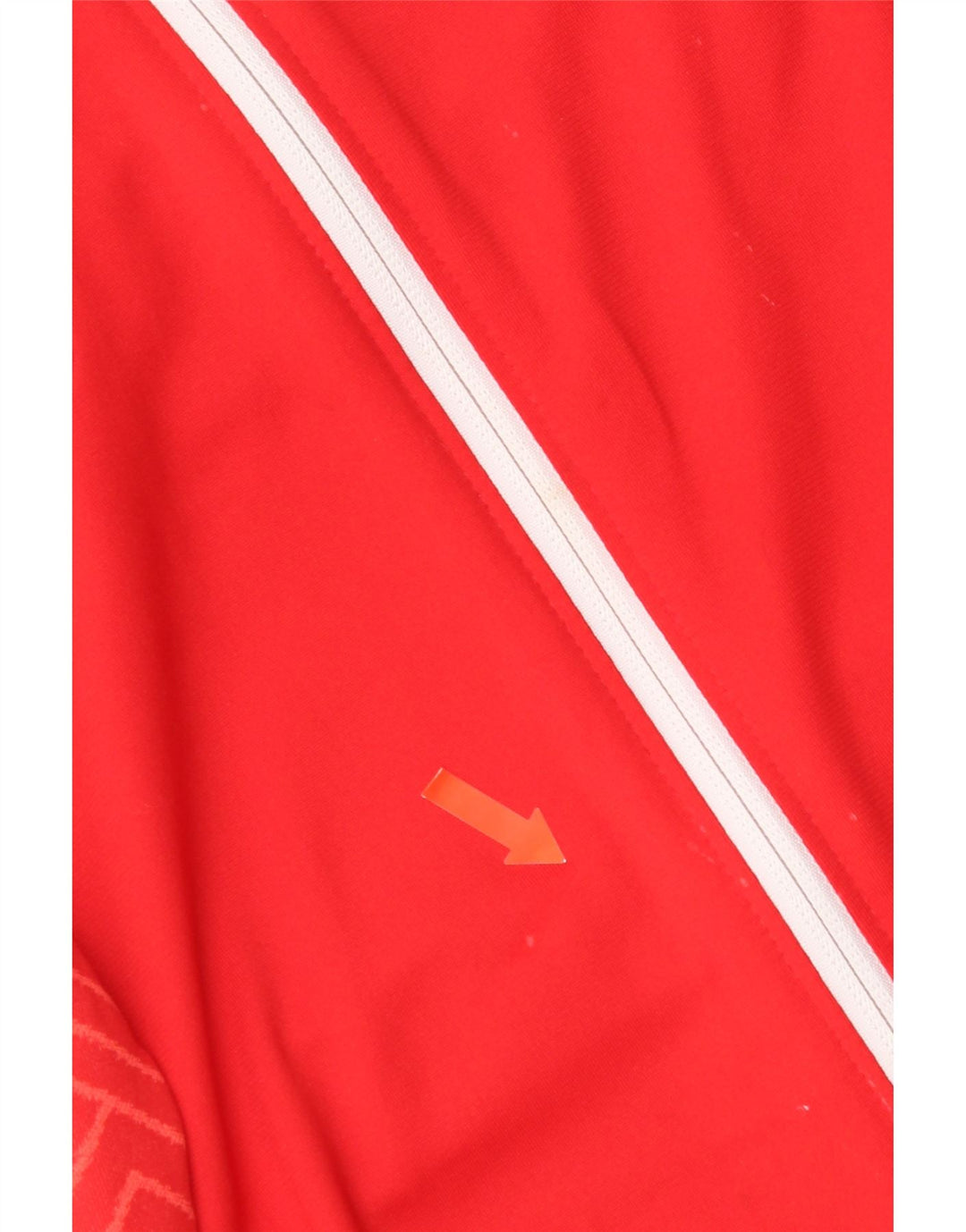 Nike Ženska pulover s kapuljačom Dri Fit UK 14 Srednje crvena geometrijska poliesterska majica