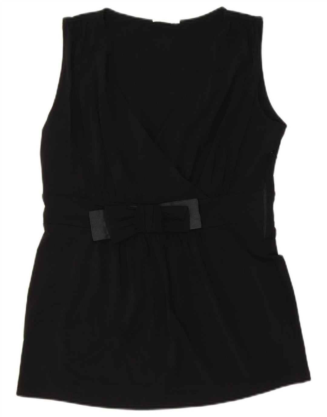 MARELLA Womens Blouse Top UK 14 Large Black Viscose