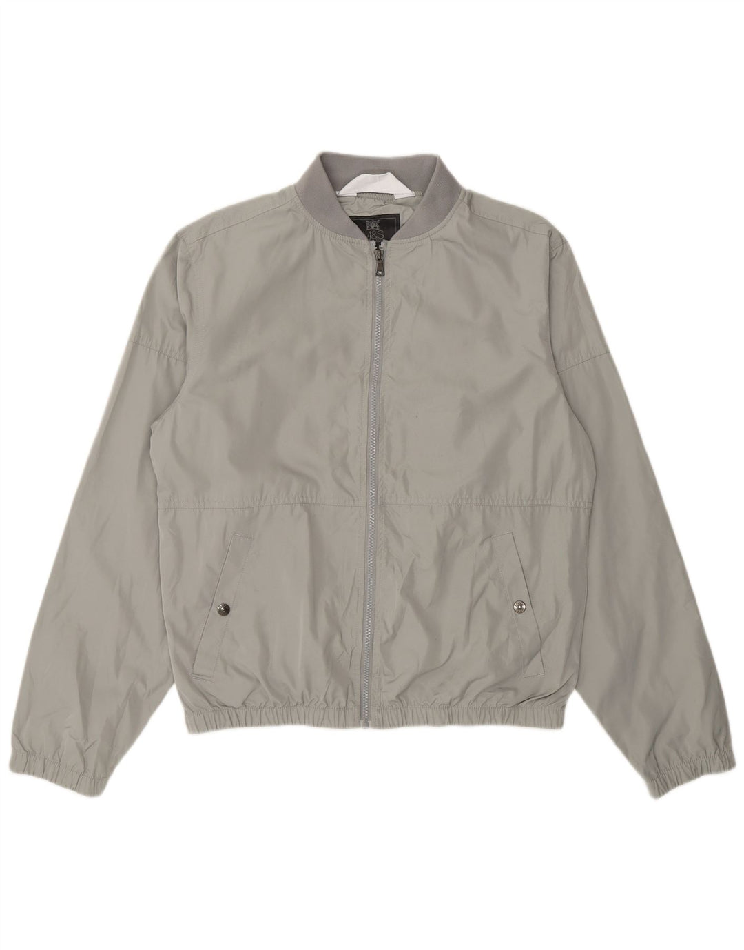 Marks & Spencer muška bomber jakna UK 38 srednje sivi poliester