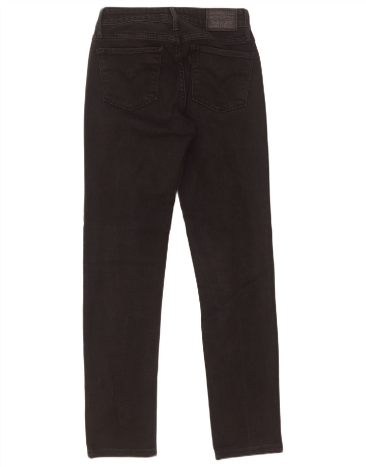 Levi's ženske 712 uske traperice W25 L29 crne