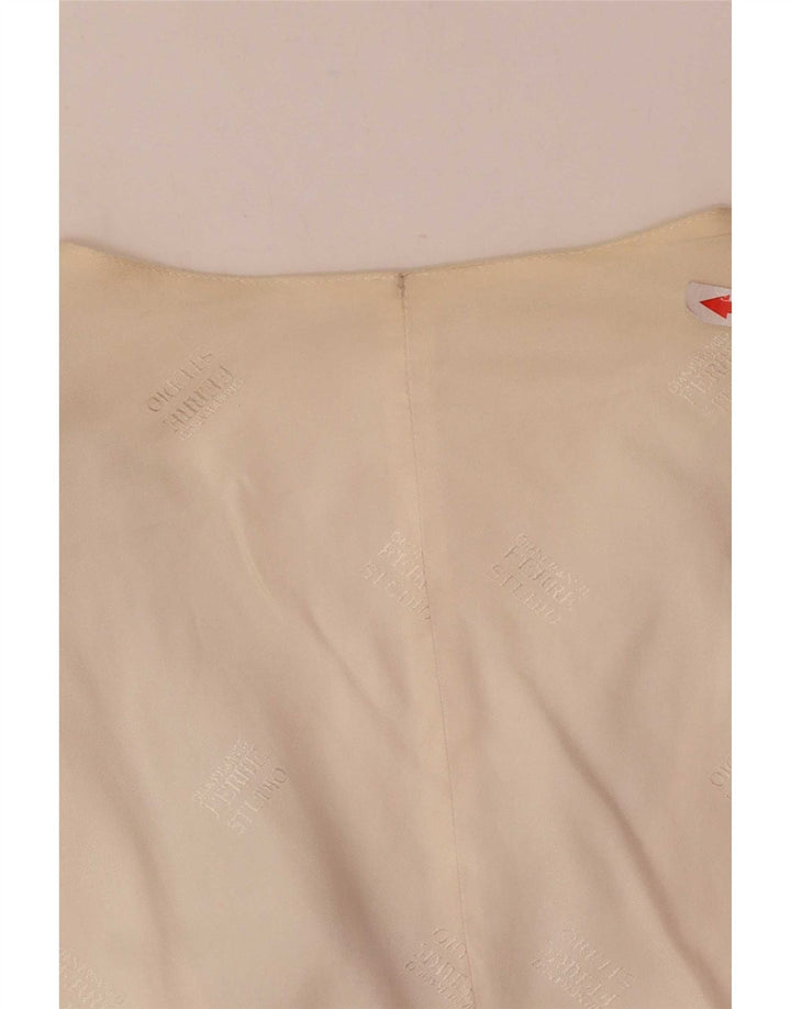 Vintage muški prsluk IT 56 2XL siva svila