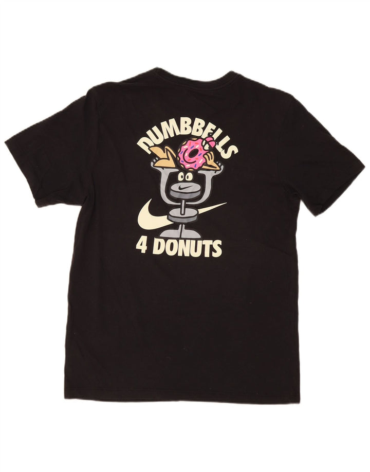 Nike Muška majica s bučicama Donuts Graphic T-Shirt Srednji crni pamuk