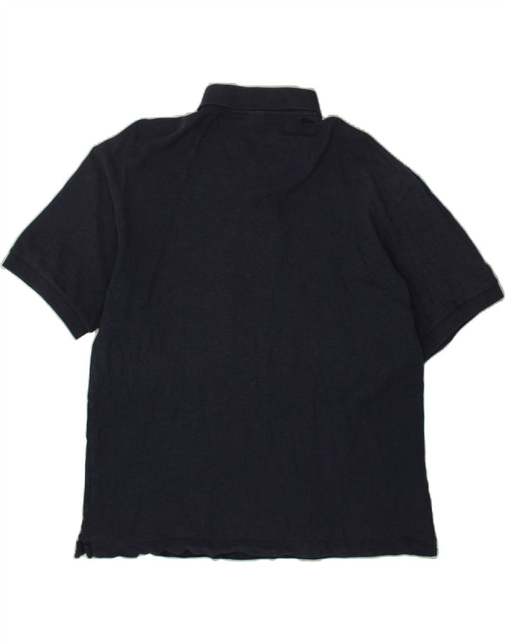 FILA Mens Polo Shirt IT 54 Large Navy Blue Cotton Vintage Fila and Second-Hand Fila from Messina Hembry 
