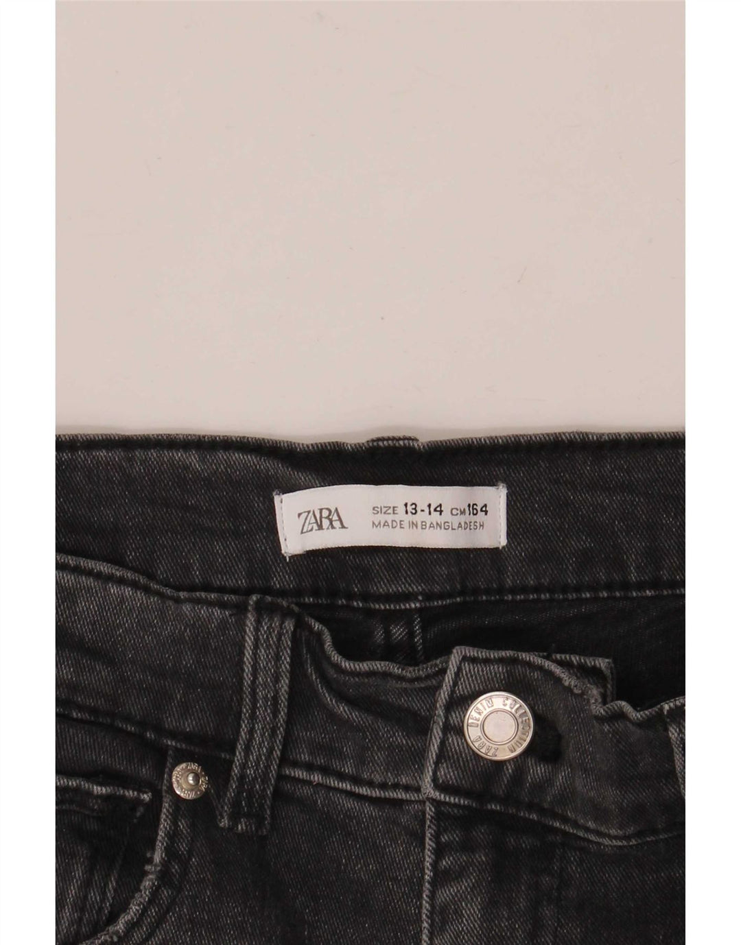 Zara Girls lepršave traperice 13-14 godina W26 L29 sive