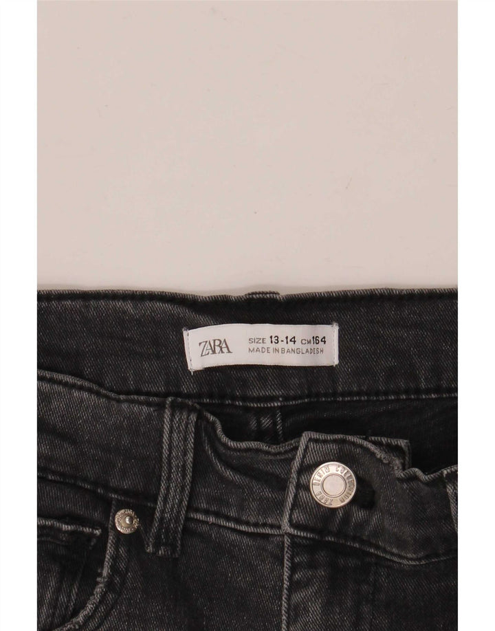 Zara Girls lepršave traperice 13-14 godina W26 L29 sive
