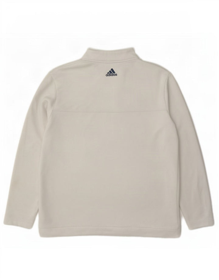 Adidas gornji dio trenirke s patentnim izrezom XL od bijelog poliestera