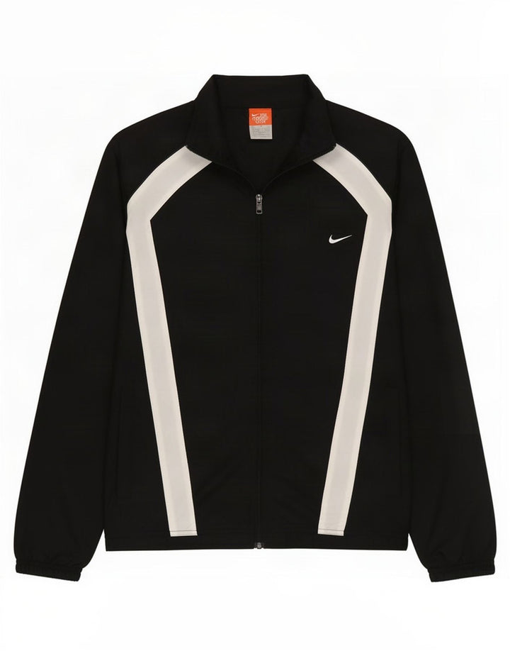 Nike muška gornja jakna za trenirku UK 38/40 srednje crna najlonska boja