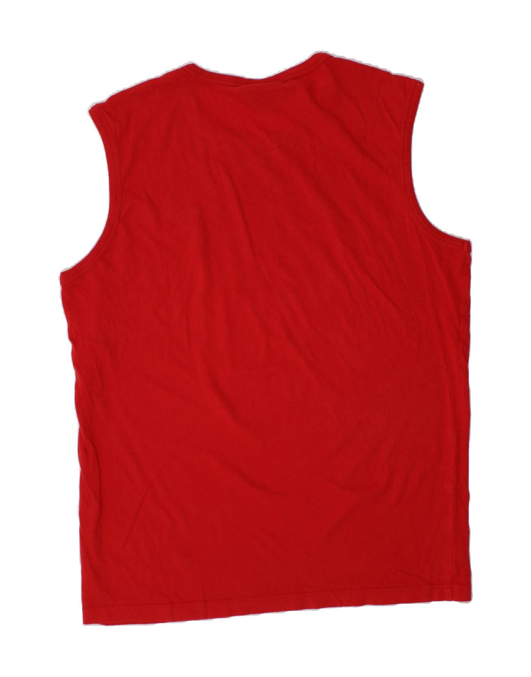 CHAMPION Boys Graphic Vest Top 13-14 Years XL Red Vintage Champion and Second-Hand Champion from Messina Hembry 