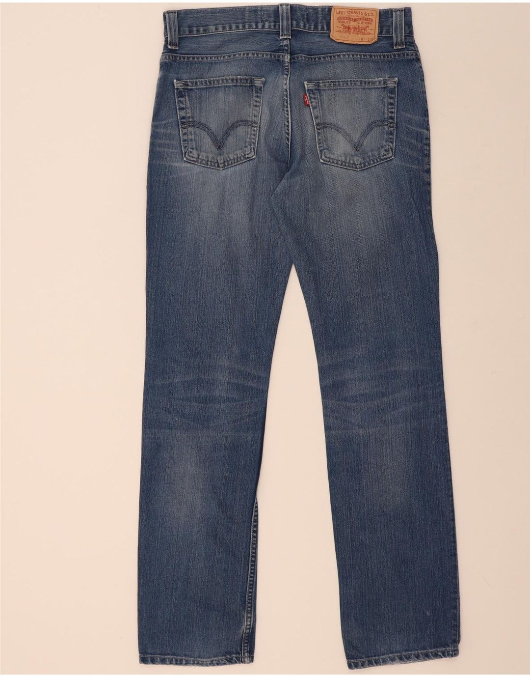 Levi's muške 511 uske traperice s oštećenjem W33 L34 plavi pamuk