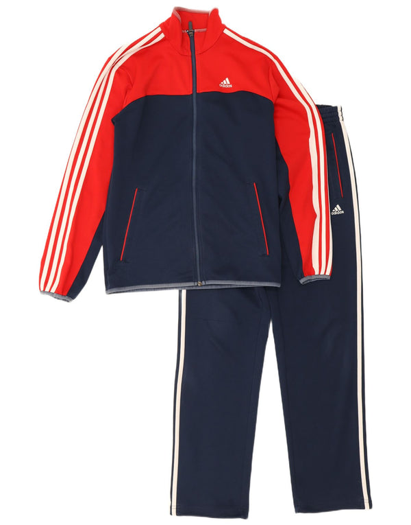 Adidas muška puna trenirka UK 36/38 mala tamnoplava poliester