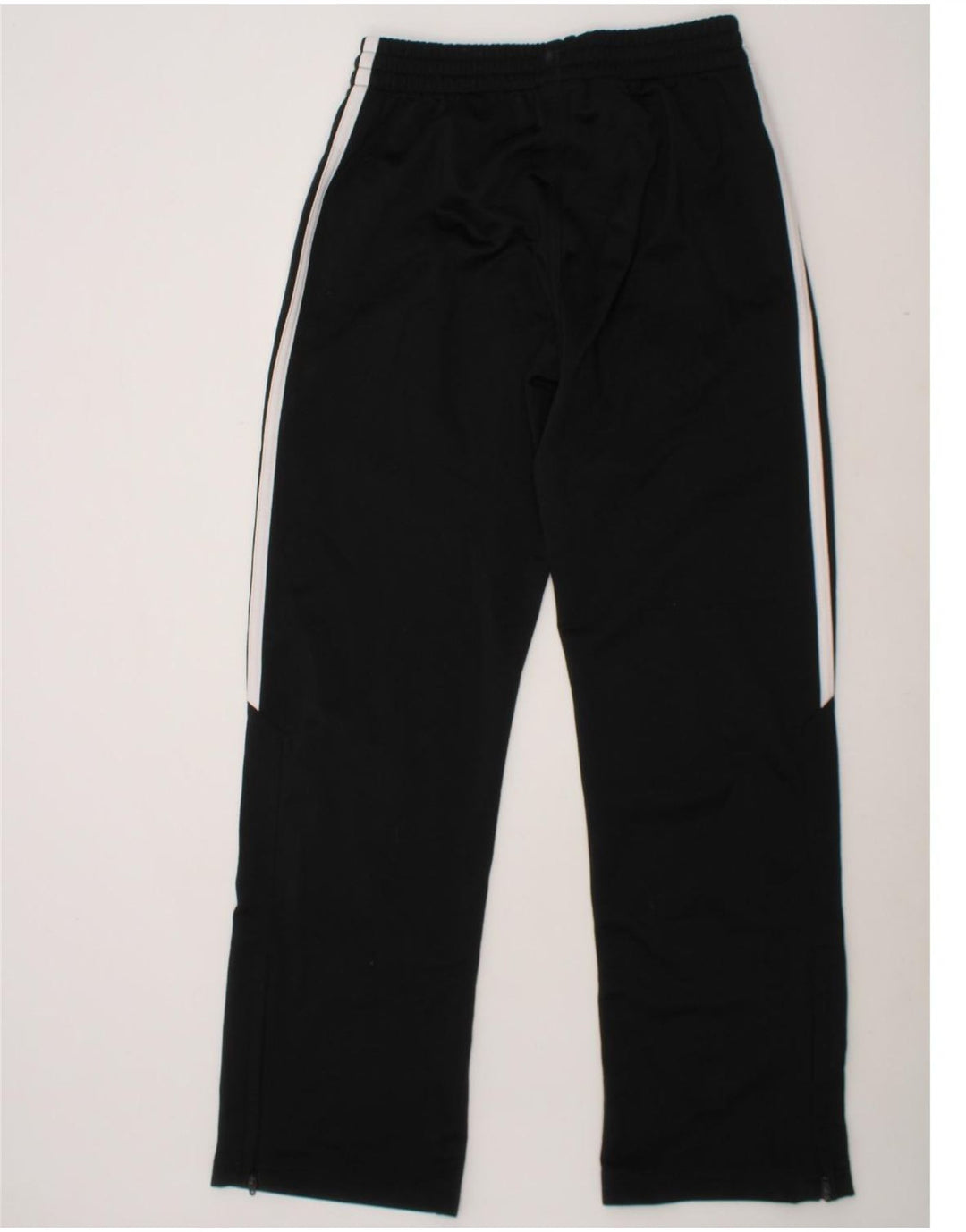 ADIDAS Boys Tracksuit Trousers 11-12 Years Black Polyester Vintage Adidas and Second-Hand Adidas from Messina Hembry 