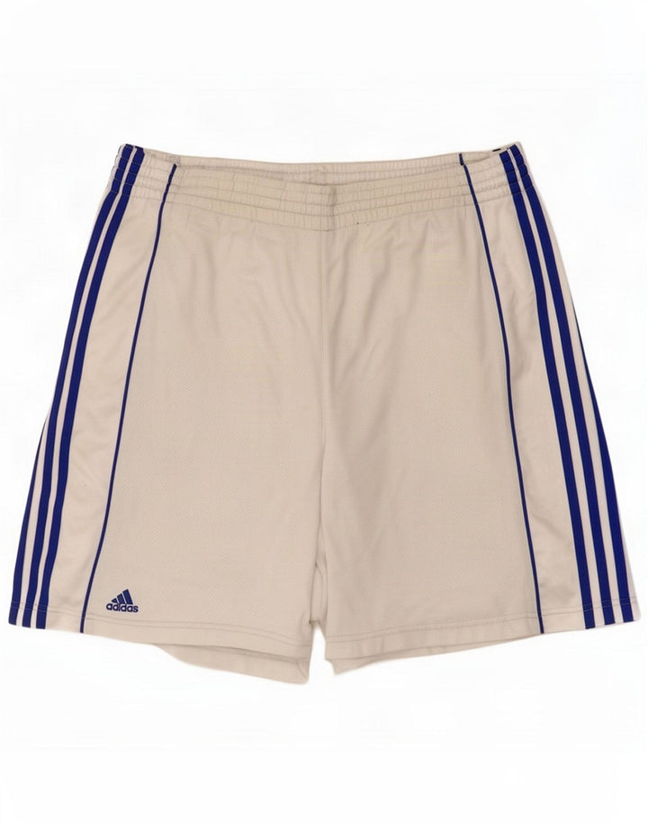 Adidas muške sportske kratke hlače XL bijeli poliester