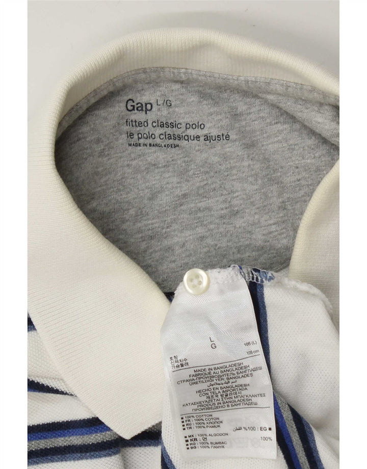 Gap muška polo majica s velikim bijelim prugama