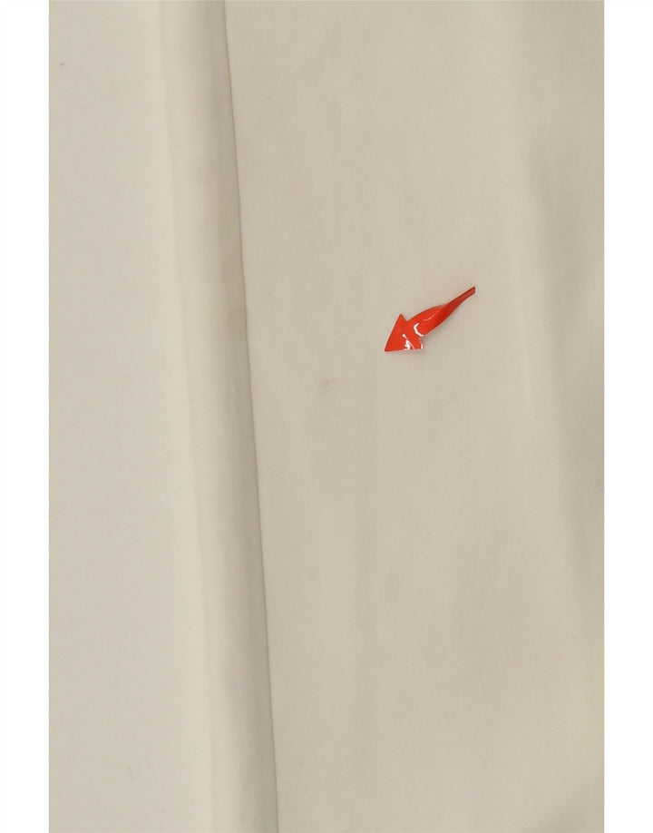 KAREN MILLEN Ženske ravne skraćene hlače UK 12 Srednje W30 L24 Bijele