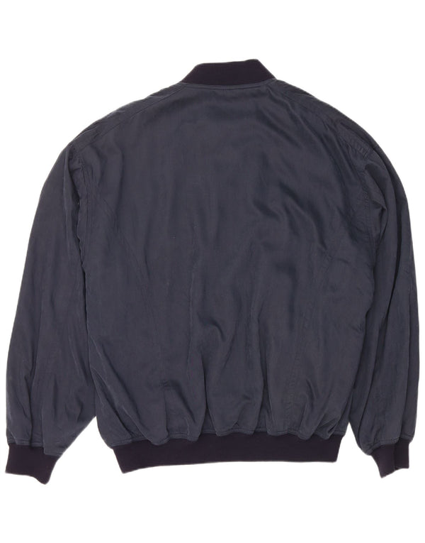 NAVIGARE muška bomber jakna UK 40 velika tamnoplava viskoza