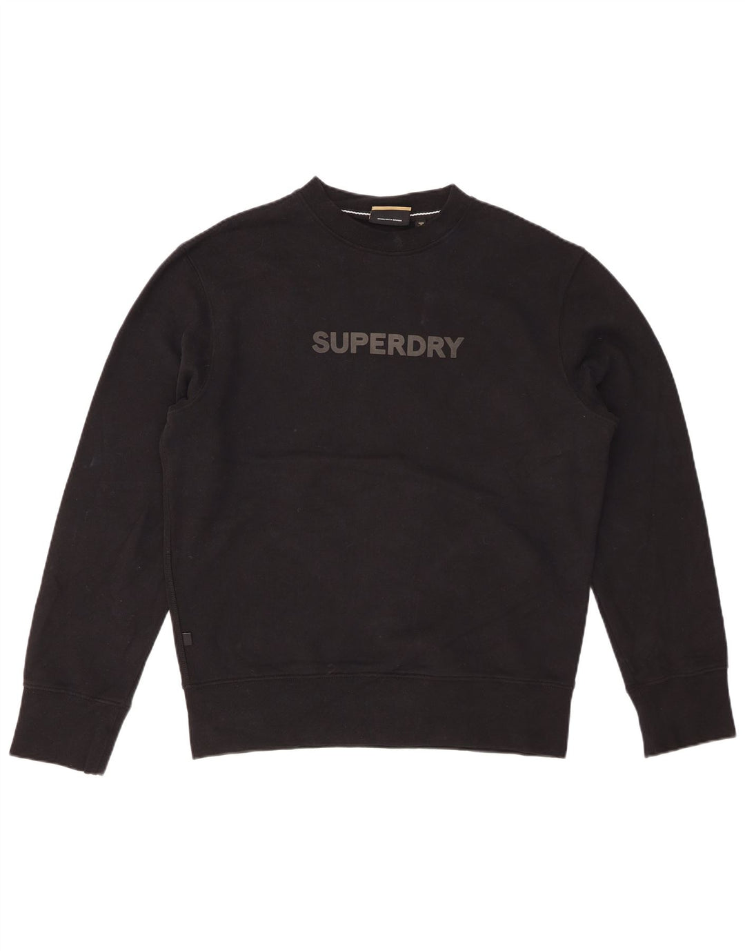 SUPERDRY muška majica s grafičkim motivima Mali crni pamuk