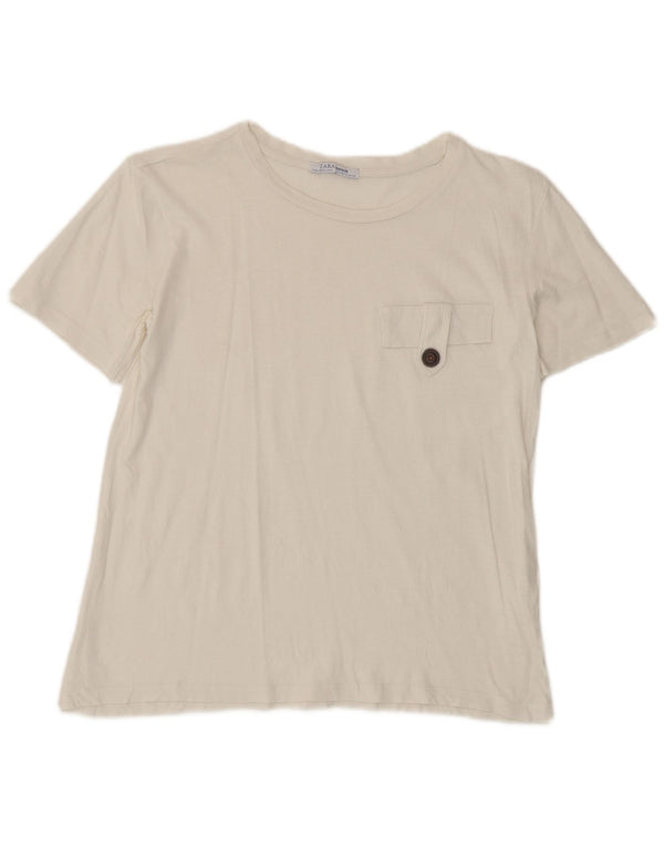Zara ženska majica kratkih rukava UK 10 Small White