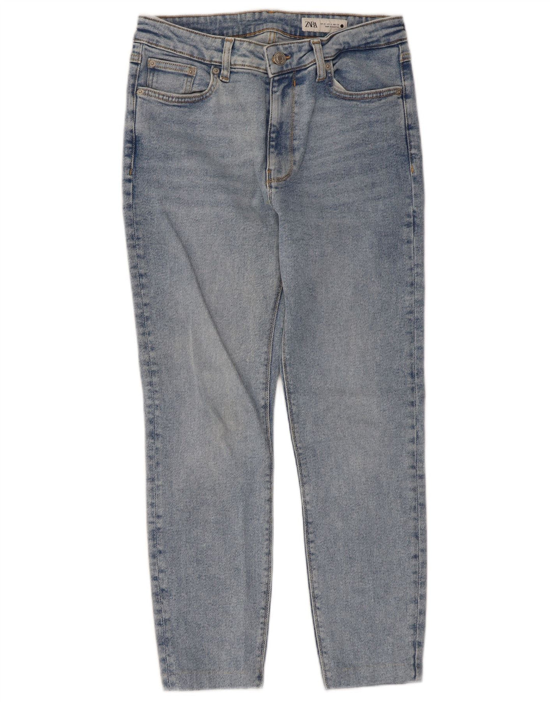 Zara ženske skraćene traperice EU 42 Large W32 L24 Plave