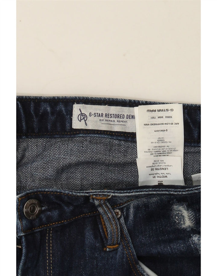 G-STAR Mens Distressed Slim Jeans W31 L28 Blue Cotton Vintage G-Star and Second-Hand G-Star from Messina Hembry 