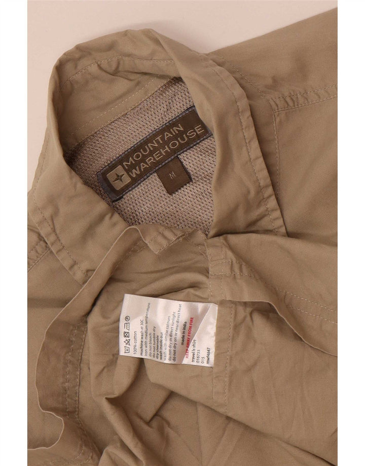 Mountain Warehouse muška košulja standardnog kroja, srednji kaki pamuk