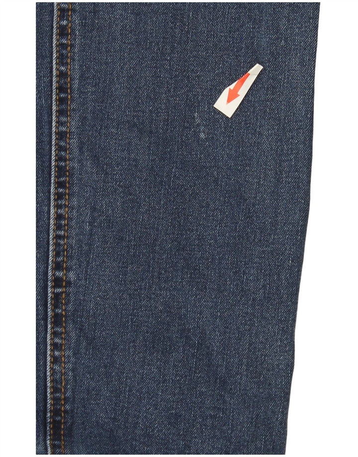 Marks & Spencer Ženske Regular Slim Jeans UK 12 Srednje W30 L28 Plavi pamuk
