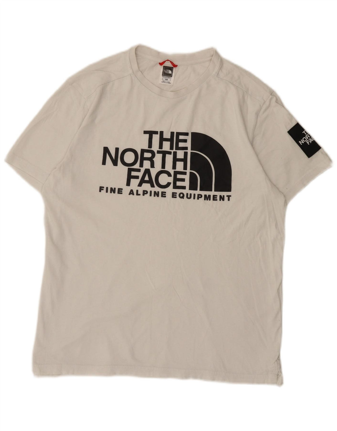 Srednje bijela muška majica s grafičkim motivima The North Face
