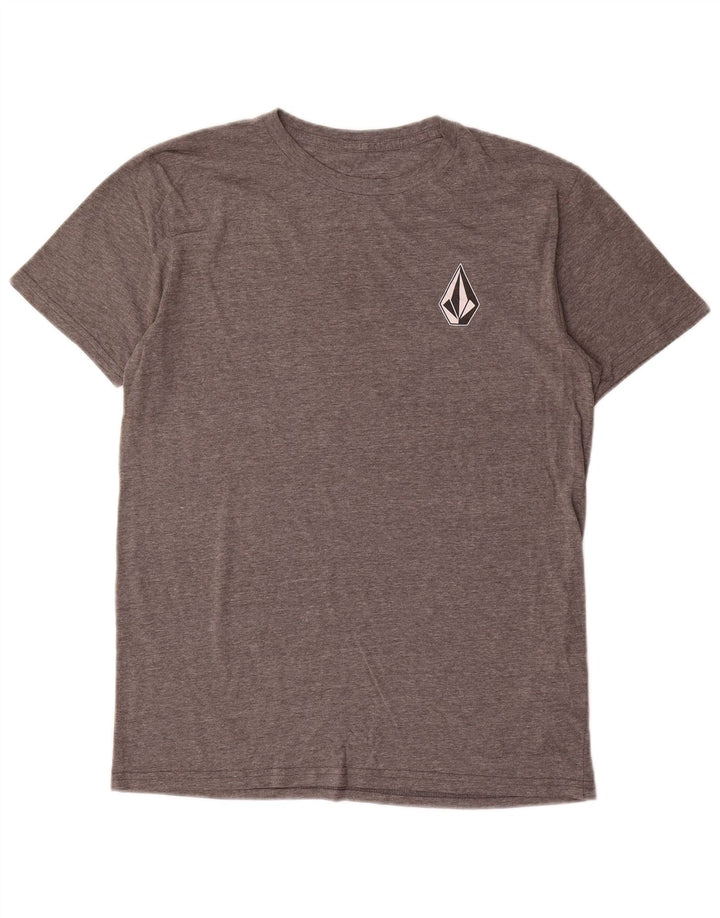 Volcom muška majica kratkih rukava s grafičkim motivima, mali sivi pamuk