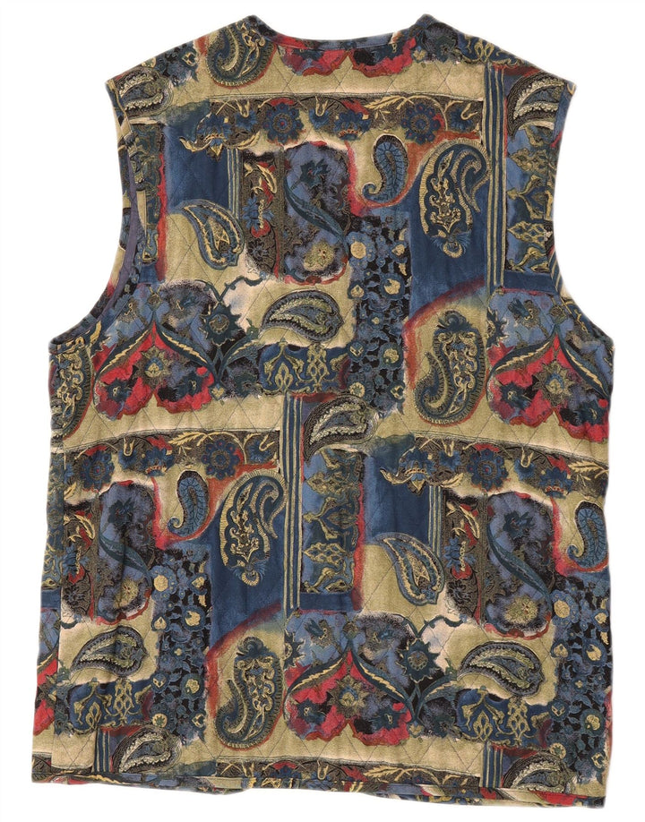 Vintage ženska prošivena jakna EU 42 Veliki raznobojni paisley