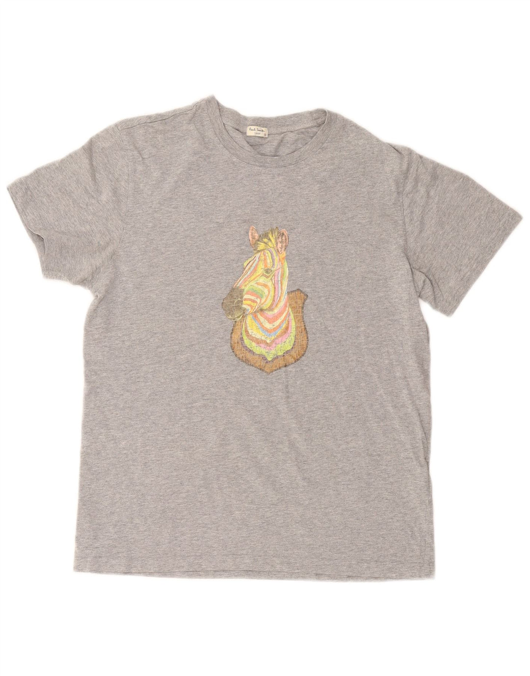 PAUL SMITH Muška majica kratkih rukava s malim sivim uzorkom, pamuk