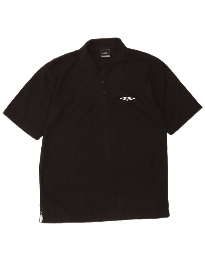 Umbro muška polo majica srednji crni poliester