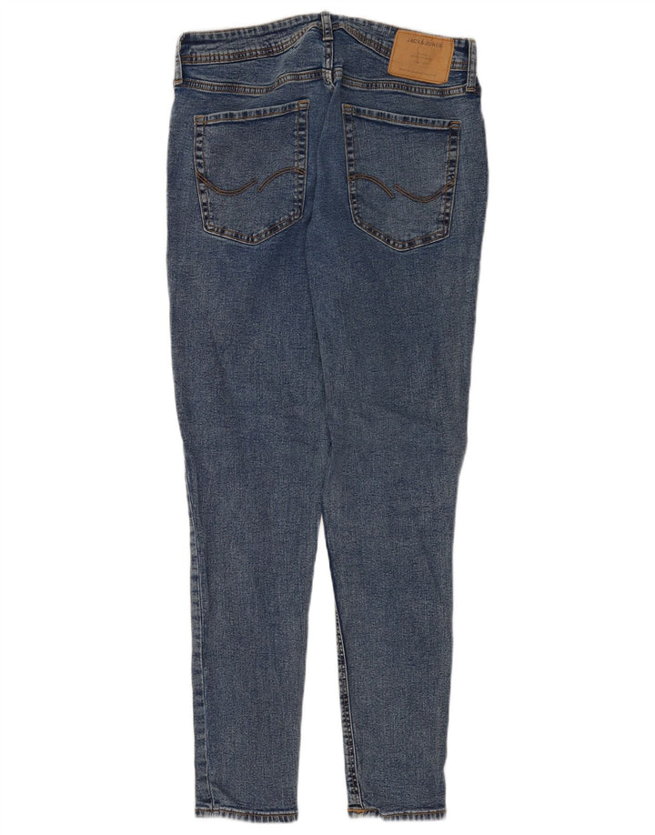 JACK & JONES Muške uske traperice W33 L32 Plavi pamuk