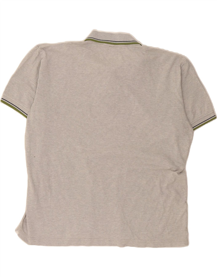 KAPPA Mens Polo Shirt 2XL Grey Cotton Vintage Kappa and Second-Hand Kappa from Messina Hembry 