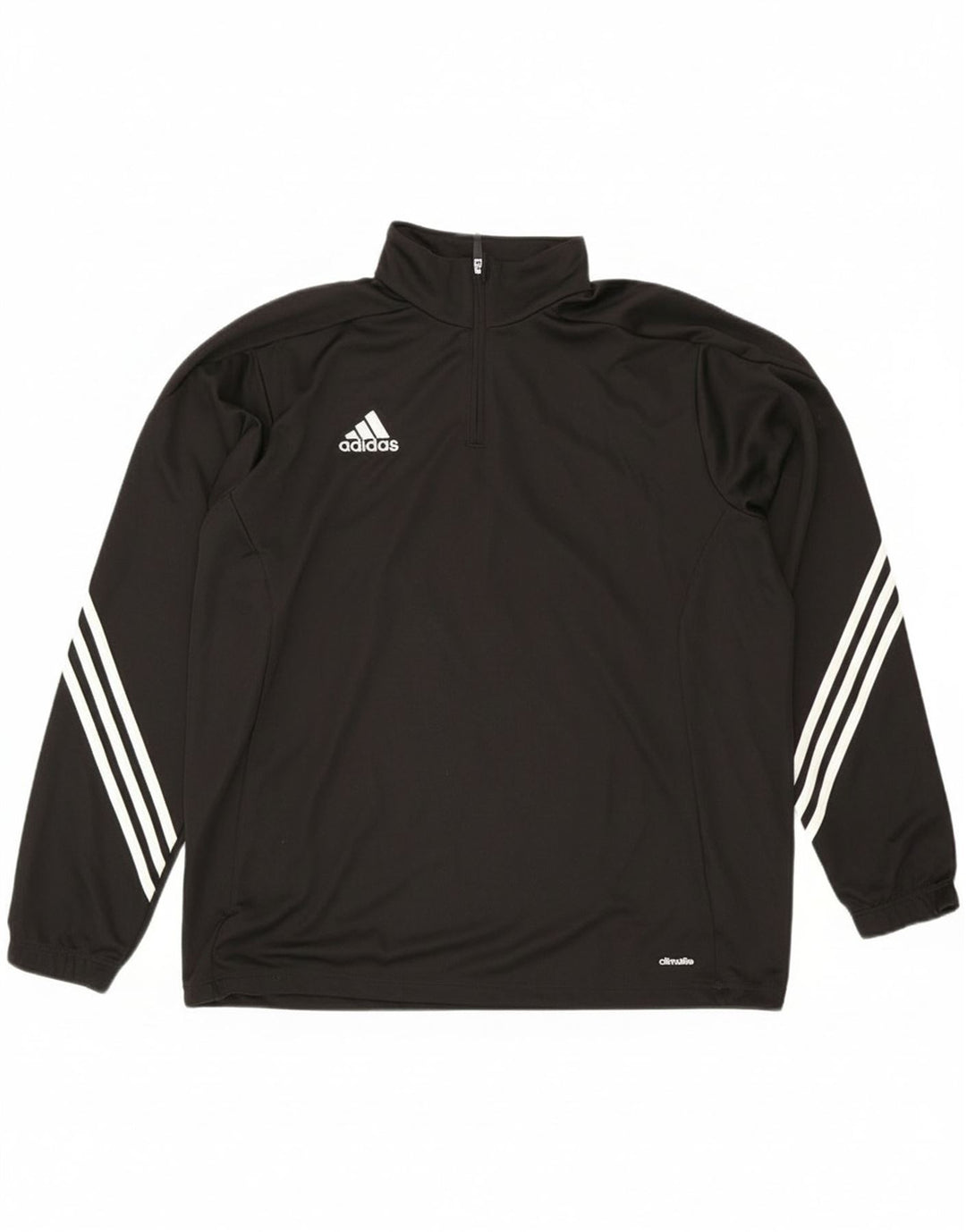 Adidas muška trenirka Climalite s patentnim izrezom Top XL crni poliester