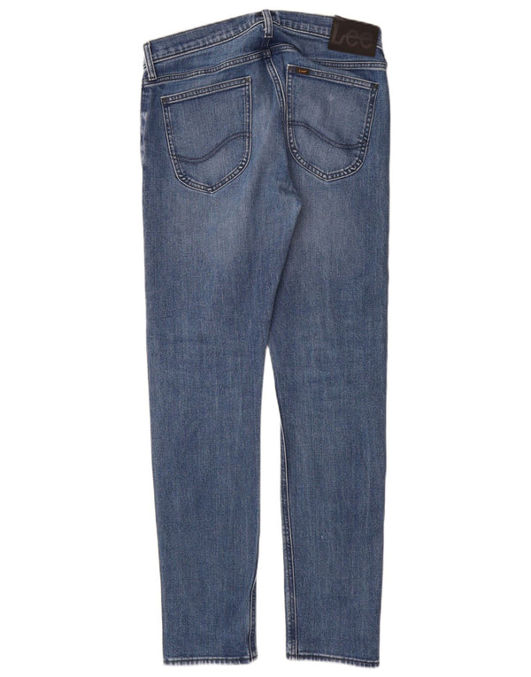 Lee Mens Luke Slim Jeans W30 L32 Plavi pamuk