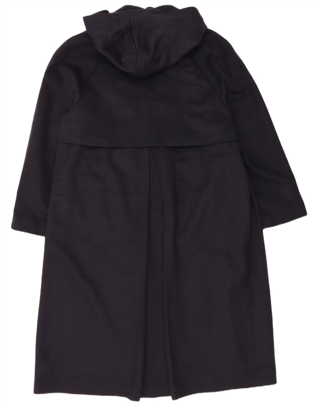 Vintage muški kaput s kapuljačom IT 48 Srednje tamnoplava vuna