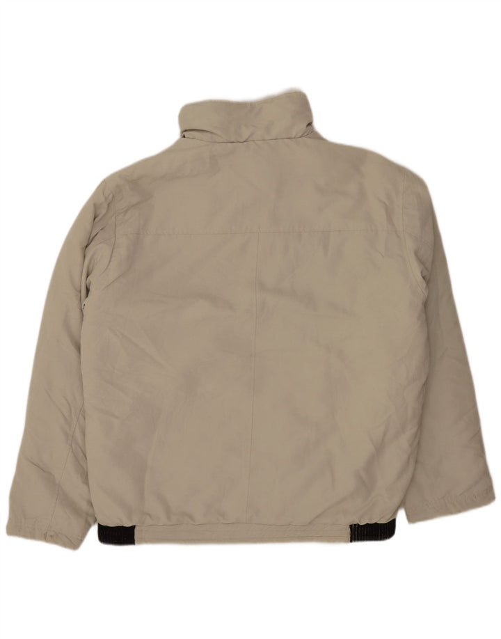 Vintage muška bomber jakna UK 42 XL bež poliester u boji