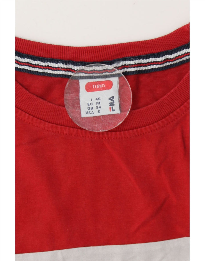 Fila muška teniska majica s grafičkim motivima dugih rukava IT 46 mala, višebojna