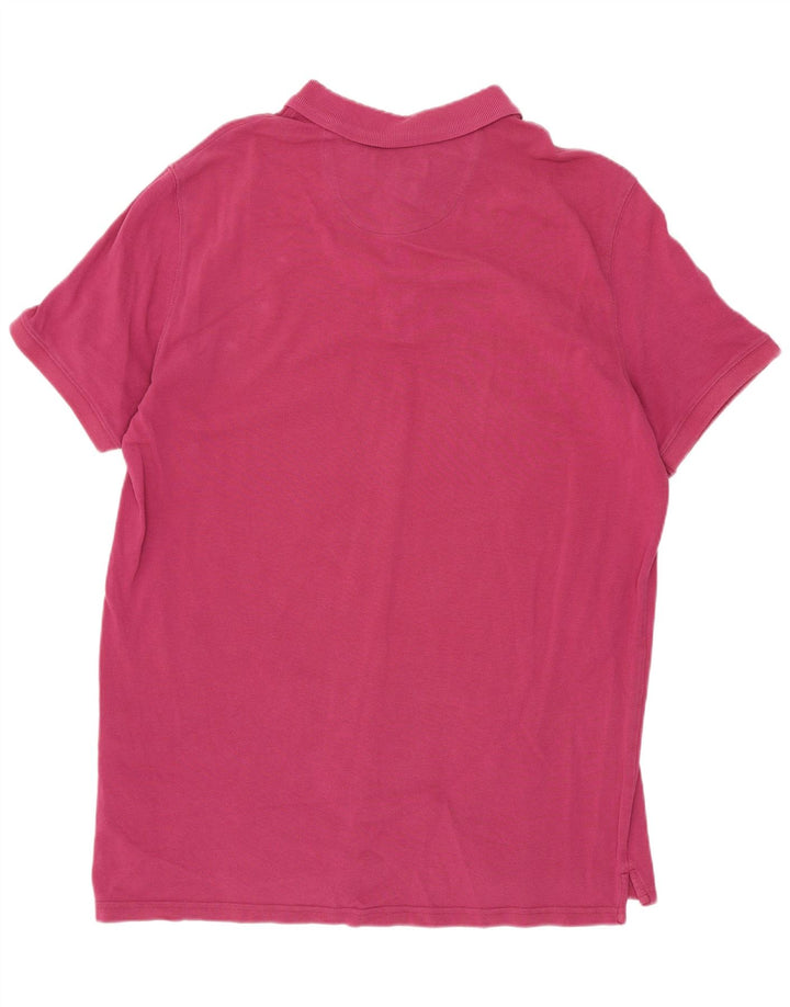 Massimo Dutti muška polo majica XL ružičasti pamuk