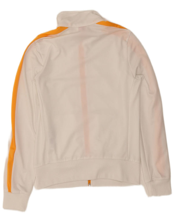 Puma ženska gornja jakna trenirke UK 12 Medium White Colourblock poliester