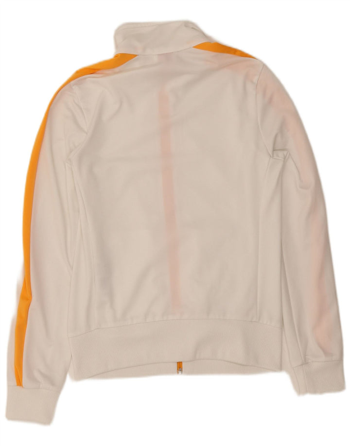 Puma ženska gornja jakna trenirke UK 12 Medium White Colourblock poliester