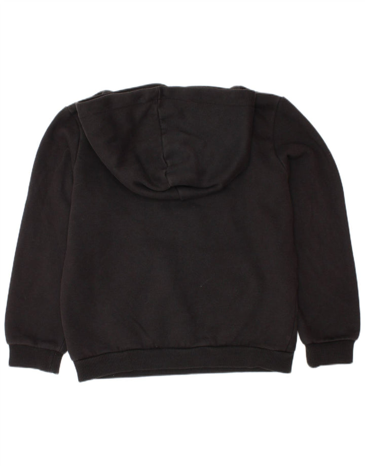 PUMA Boys Graphic Hoodie Džemper 7-8 godina crni pamuk