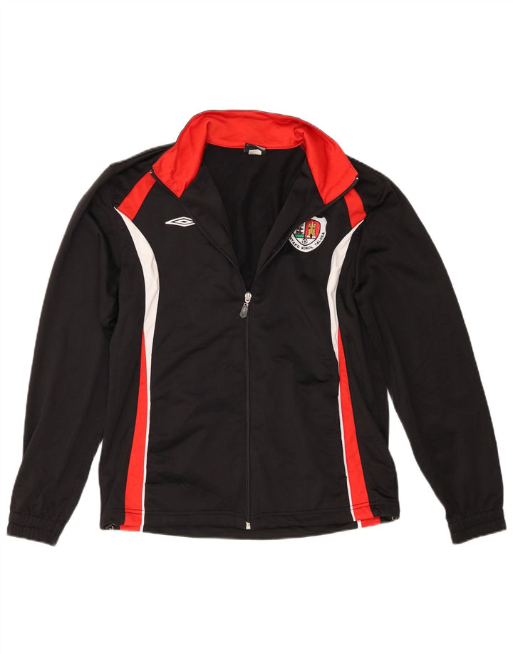 Umbro Boys Gornja jakna trenirke 13-14 godina XL crna poliesterska boja