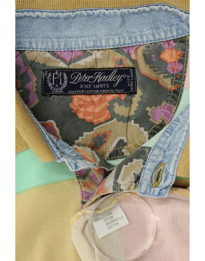 PETER HADLEY Muška polo majica XL pamuk na višebojne pruge