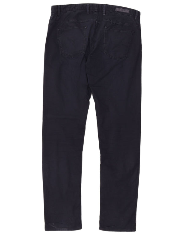 Massimo Dutti muške uske ležerne hlače EU 42 Large W32 L31 tamnoplave