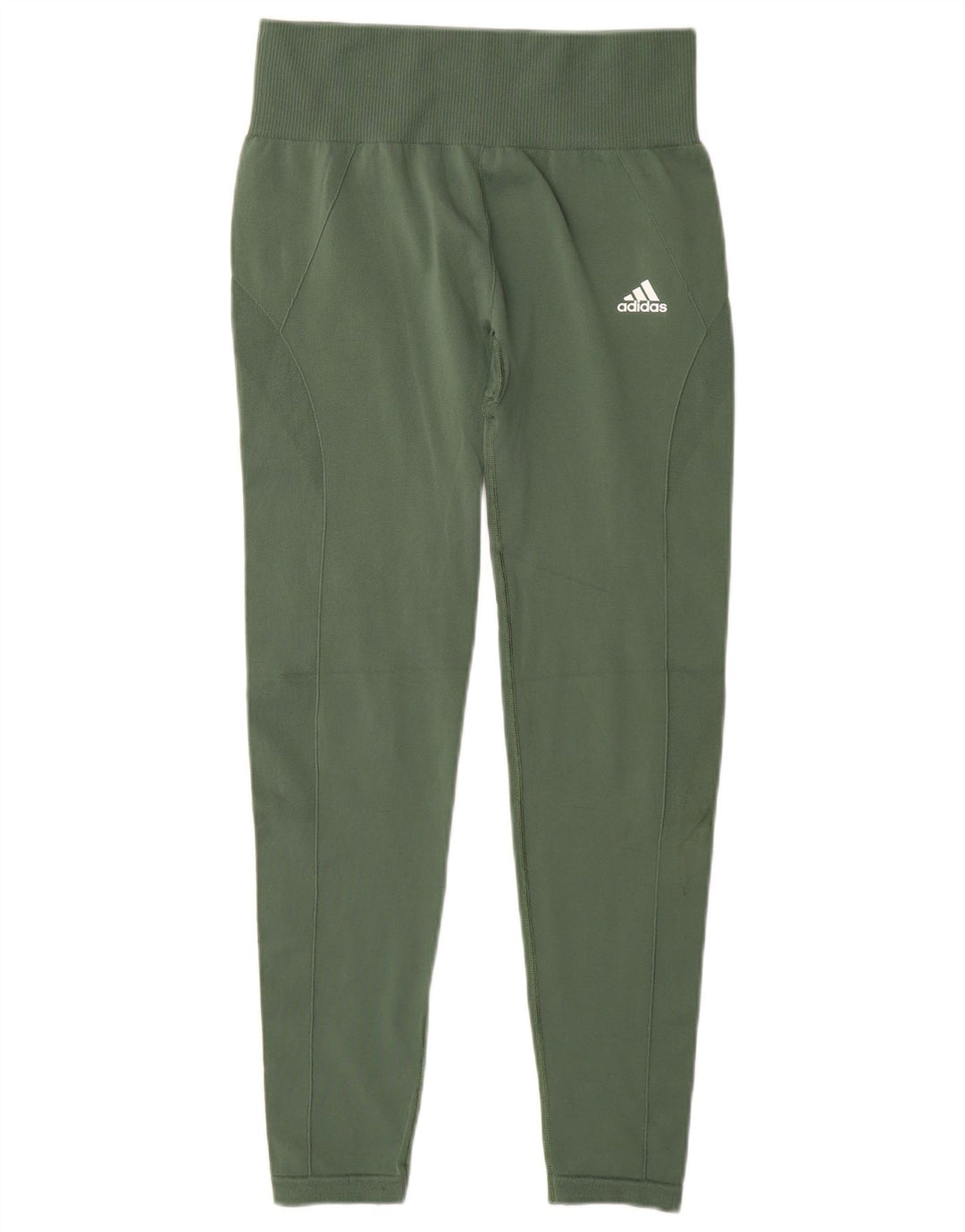 Adidas ženske tajice UK 8/10 male zelene poliester