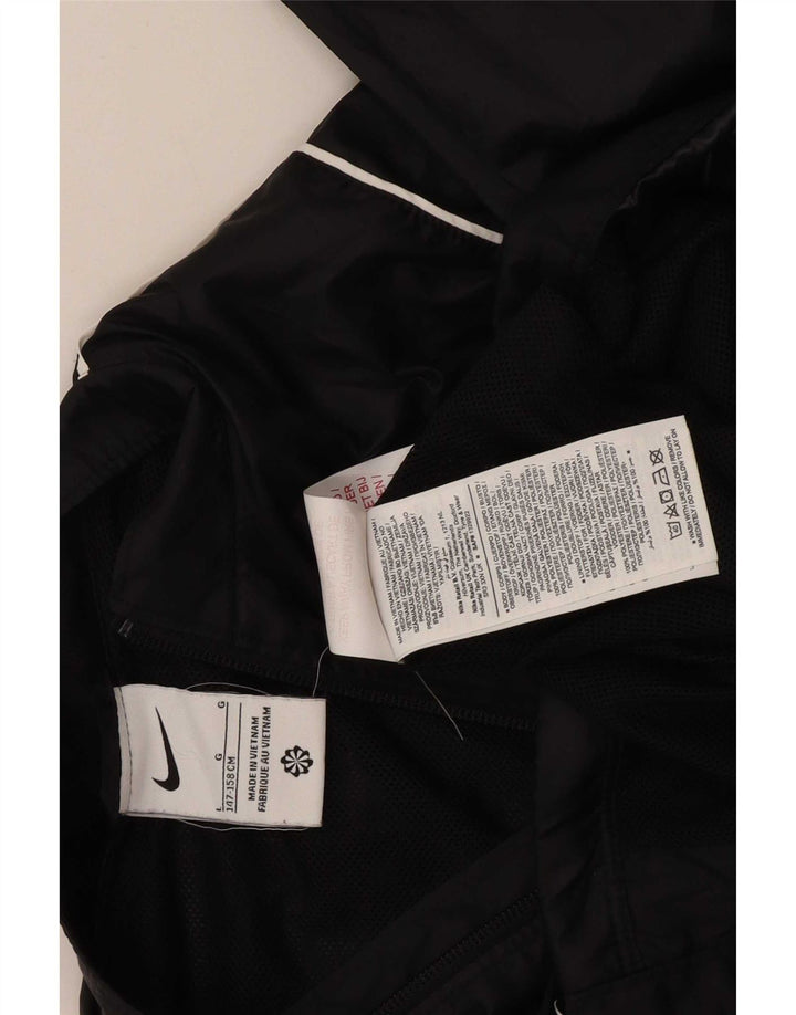 Kišna jakna Nike za dječake 12-13 godina velika crna poliester