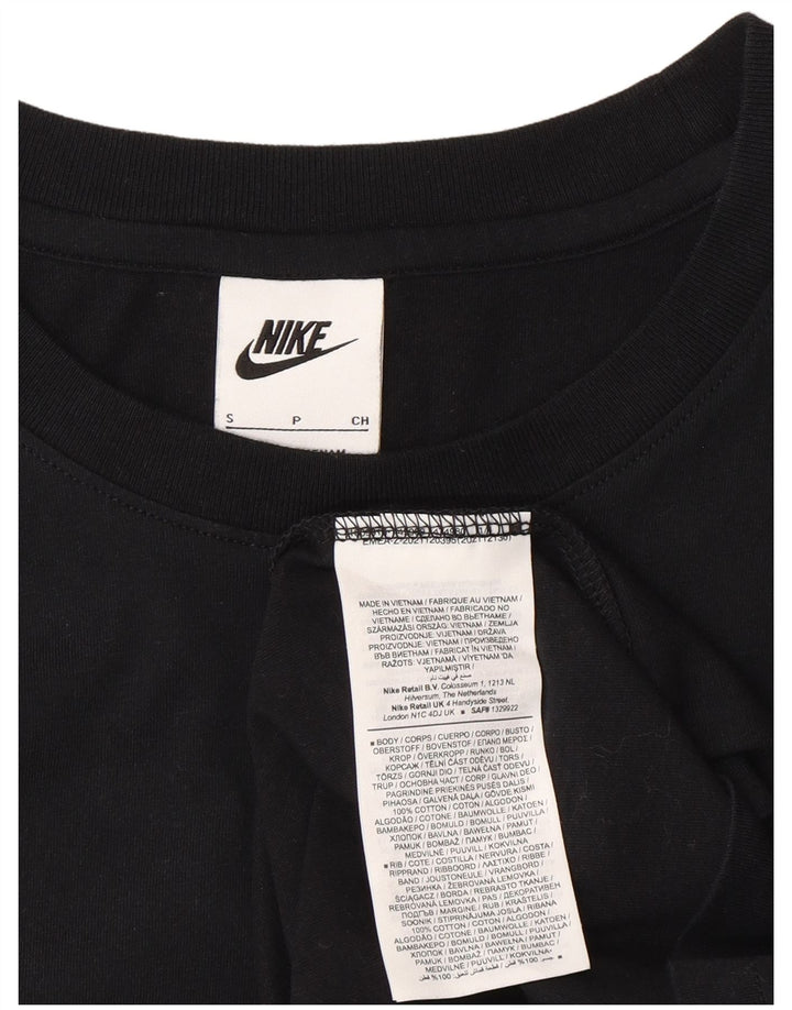 Nike Muška majica kratkih rukava s grafičkim motivima, mala, crna pamučna
