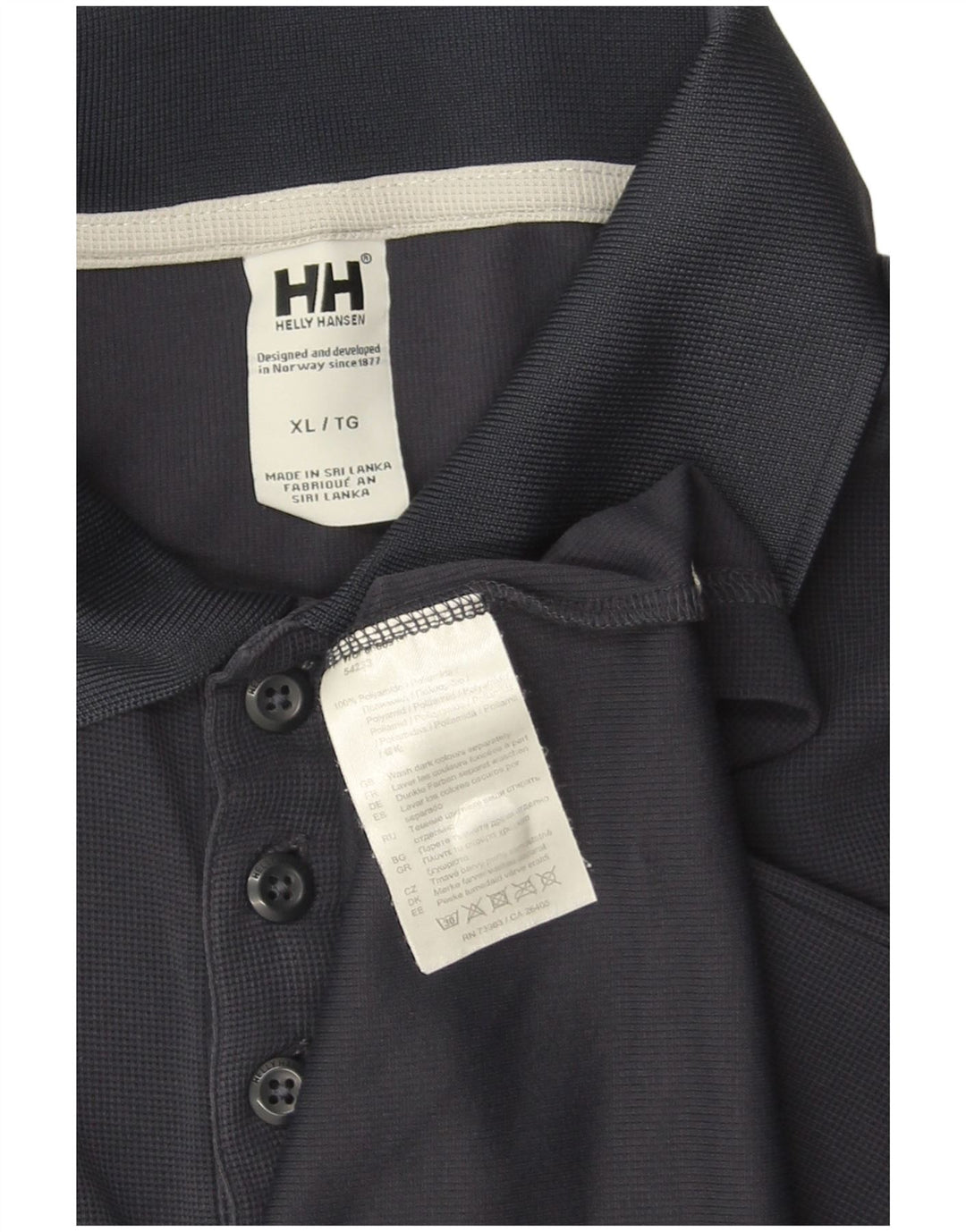 HELLY HANSEN Muška polo majica XL tamnoplavi poliamid