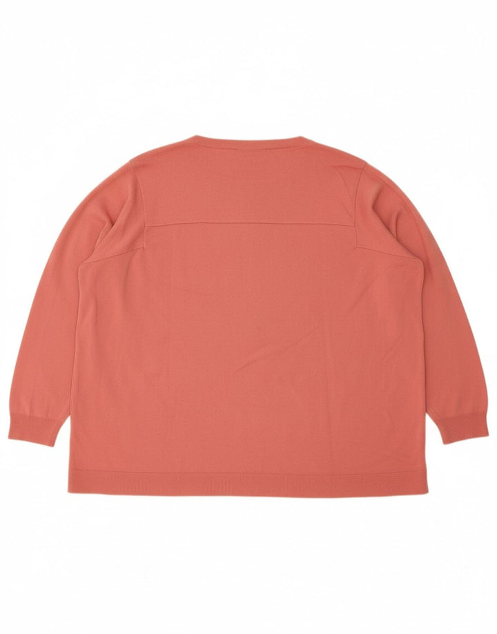 MAX MARA Womens Weekend Crew Neck Jumper Sweater UK 16 Large Pink